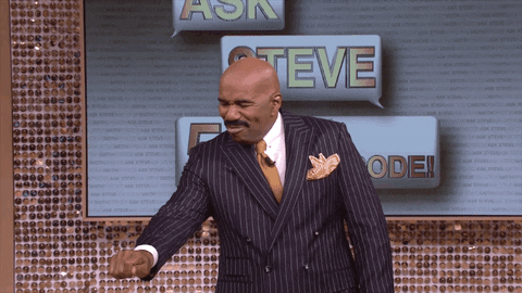 celebrating turn up GIF by Steve Harvey TV - Find & Share on GIPHY